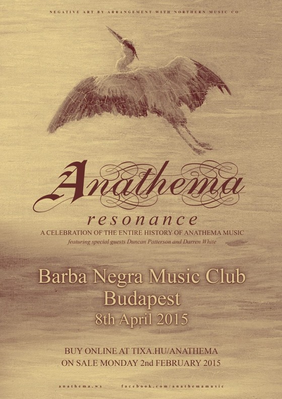 Anathema Resonance tour Budapest